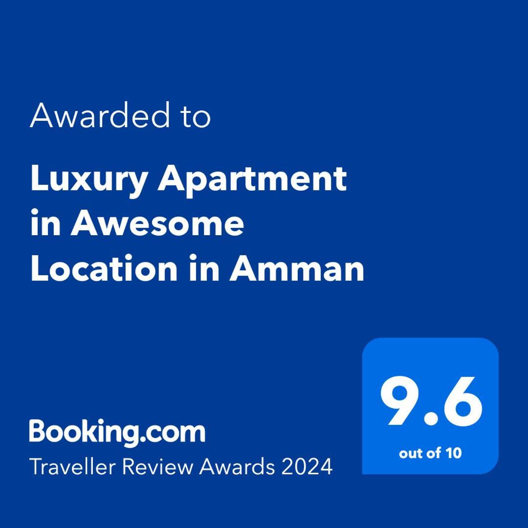 Luxury Apartment In Awesome Location In Amman Ngoại thất bức ảnh