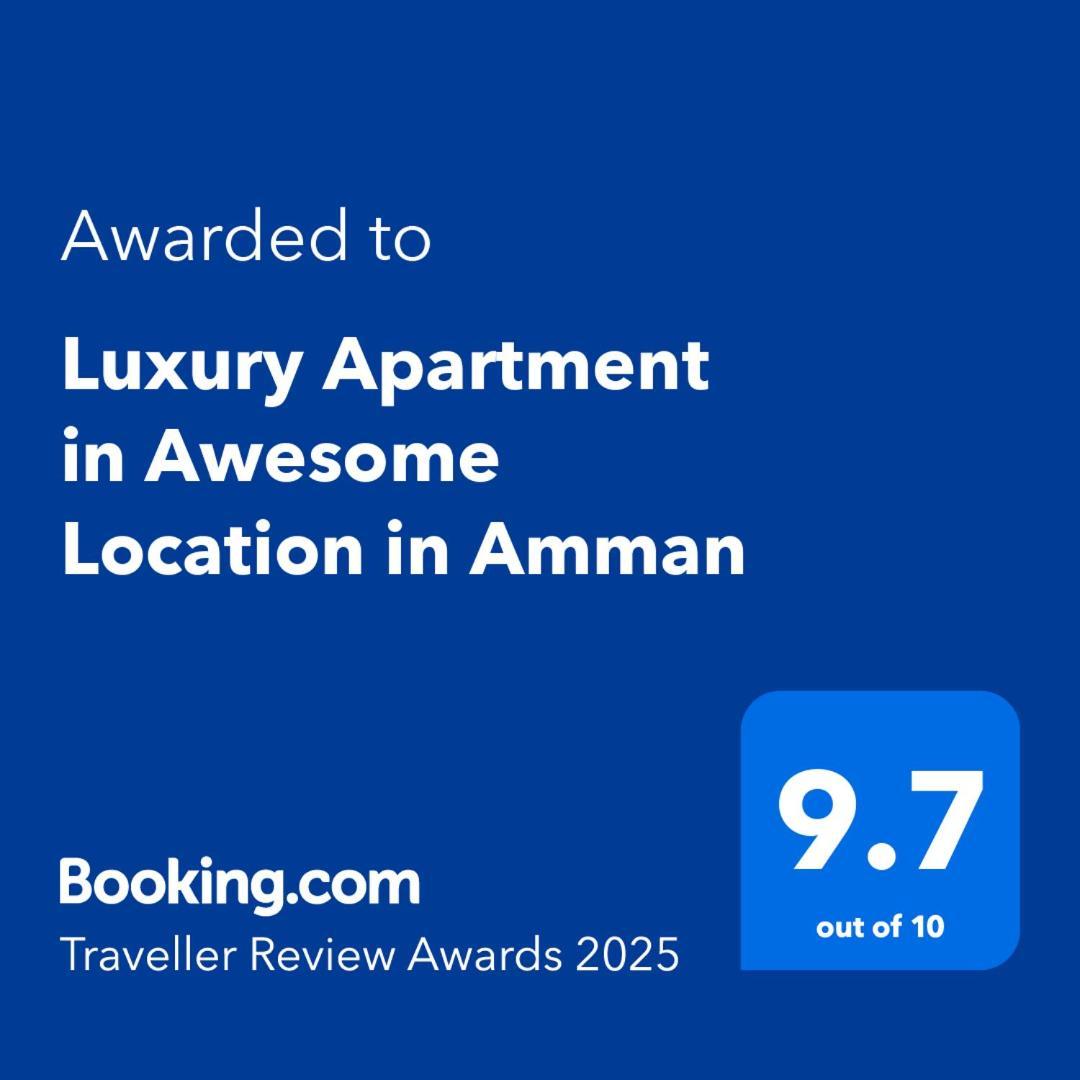 Luxury Apartment In Awesome Location In Amman Ngoại thất bức ảnh
